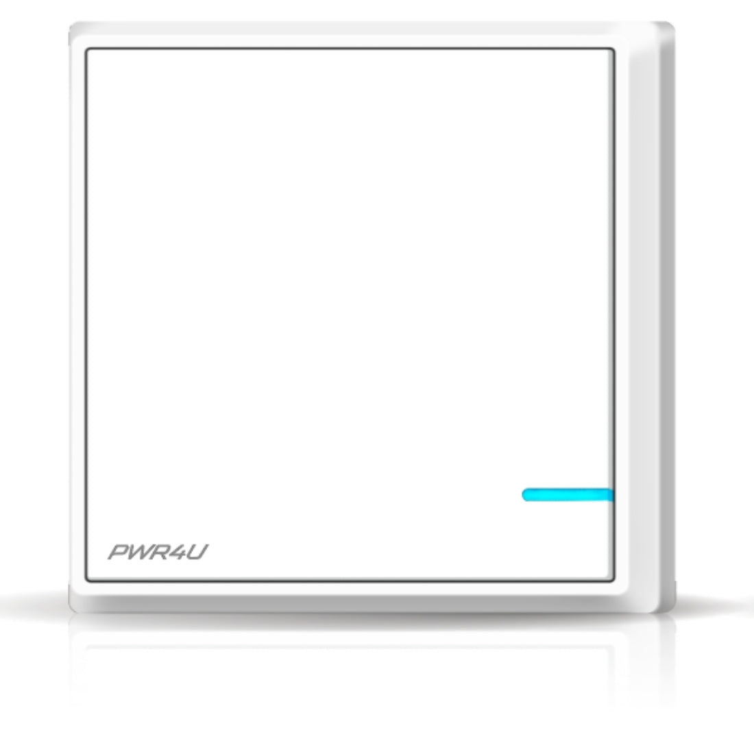 PWR4U Draadloze lichtschakelaars - klik aan klik uit bediening - Set met ontvanger (schakelunit) – Snelle montage op de wand - Wisselschakelaarset
